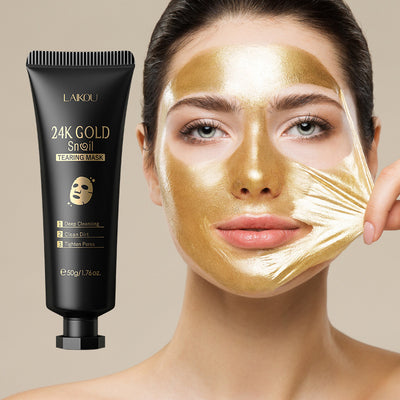 Gold Foil Tear-Off Mask