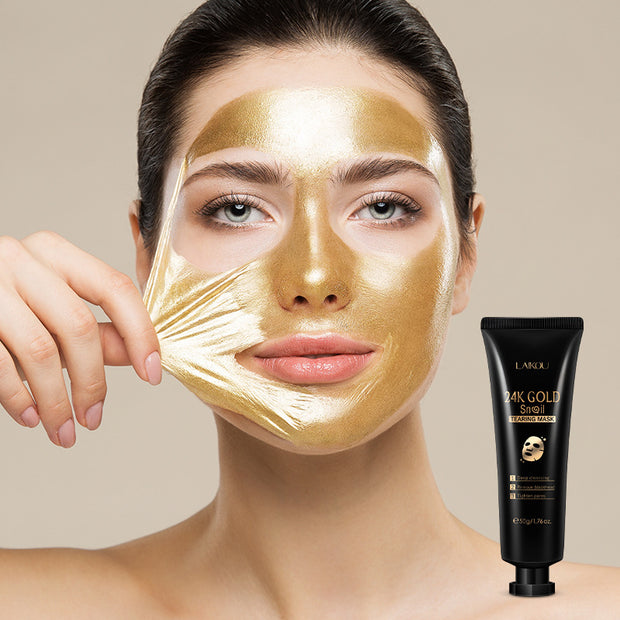Gold Foil Tear-Off Mask