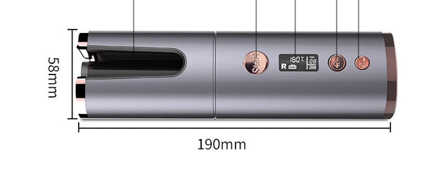 Rechargeable Hair Curler